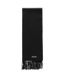 画像1: WACKO MARIA (WOOL SCARF) BLACK (1)