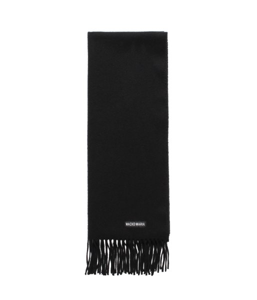 画像1: WACKO MARIA (WOOL SCARF) BLACK (1)