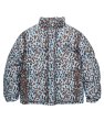 画像1: WACKO MARIA (LEOPARD DOWN JACKET) BLUE (1)