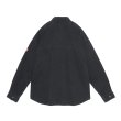 画像2: C.E (OVERDYE CORD DESIGN BIG SHIRT) CHARCOAL (2)