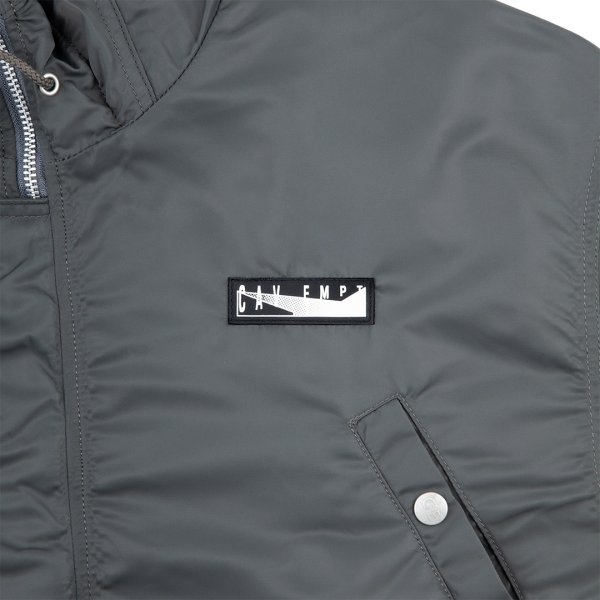 画像3: C.E (SYNTH FUR HOOD ZIP COAT) GREY (3)