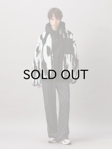 画像3: Calvin Klein (ジャカードシェルパジャケット) BLACK (3)