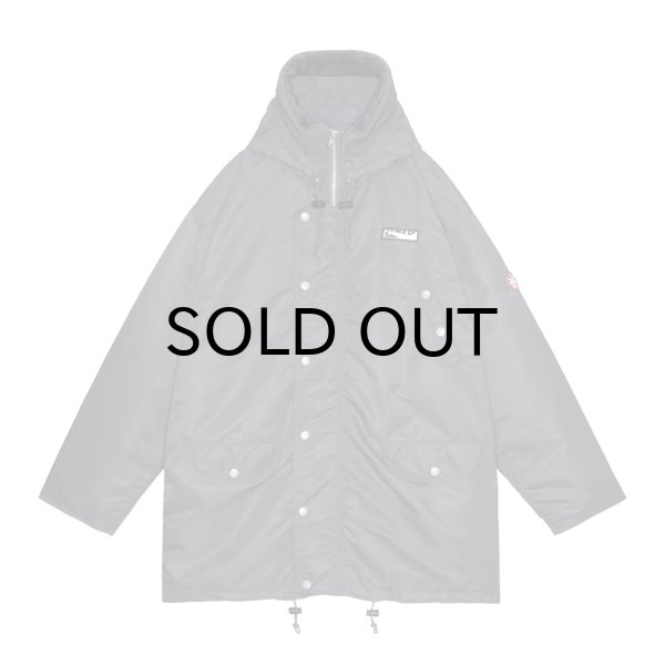 画像1: C.E (SYNTH FUR HOOD ZIP COAT) GREY -30% OFF-  (1)