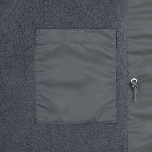 画像4: C.E (SYNTH FUR HOOD ZIP COAT) GREY (4)