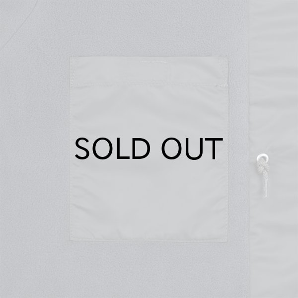 画像4: C.E (SYNTH FUR HOOD ZIP COAT) GREY -30% OFF-  (4)