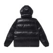画像2: BLACK EYE PATCH (STENCIL LOGO HOODED DOWN JACKET) BLACK (2)