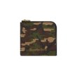 画像1: BLACK EYE PATCH (CAMOUFLAGED LEATHER WALLET) WOODLAND CAMO (1)