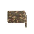 画像2: BLACK EYE PATCH (CAMOUFLAGED LEATHER CLUTCH BAG) WOODLAND CAMO (2)