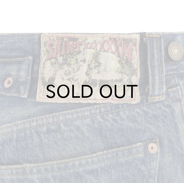 画像3: SAINT Mxxxxxx (BB_DENIM PNT_5PKTS DAMAGE) BLUE (3)