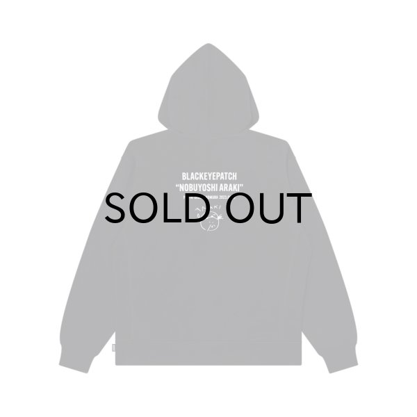画像2: BLACK EYE PATCH (NOBUYOSHI ARAKI PORTRAIT HOODIE) BLACK (2)