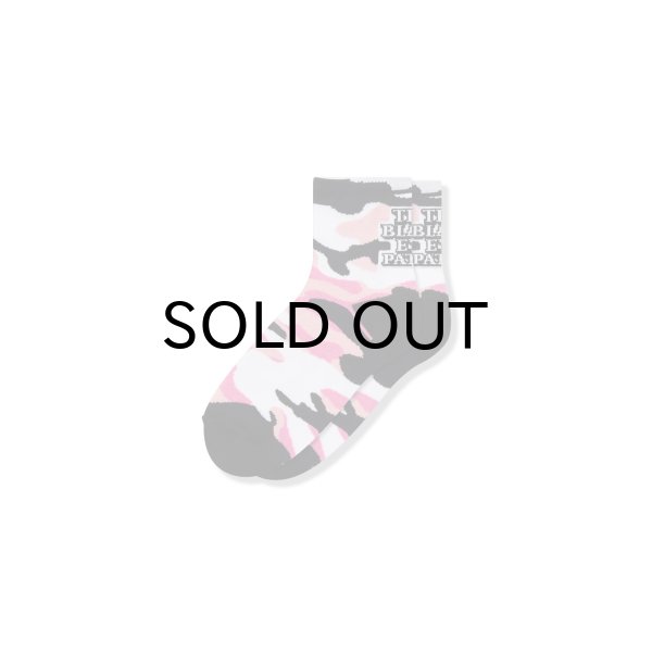 画像1: BLACK EYE PATCH (OG LABEL CAMO SOCKS) P.CAMO (1)