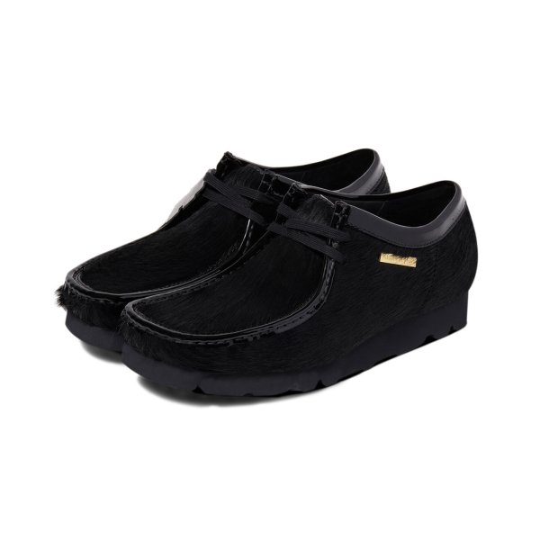 画像7: BLACK EYE PATCH (CLARKS x ATMOS WALLABEE) BLACK (7)