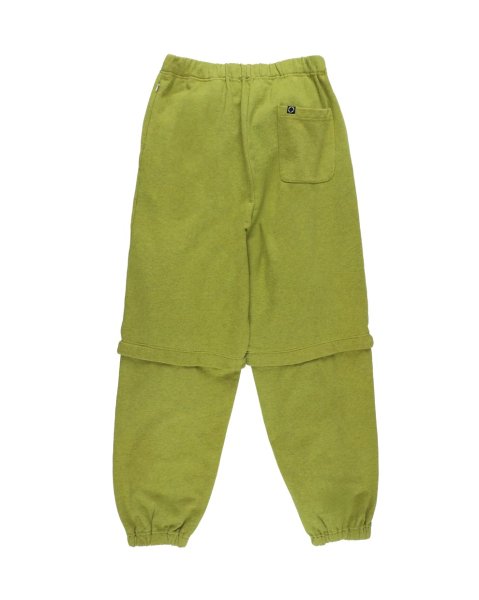 画像2: PHINGERIN (CONVERTIBLE SWEATPANTS) LIME GREEN (2)