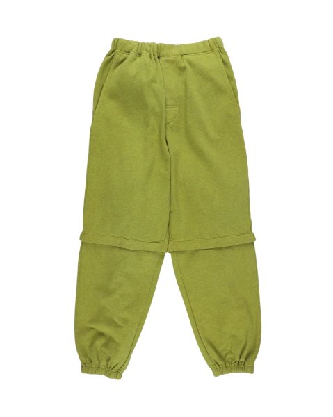 画像1: PHINGERIN (CONVERTIBLE SWEATPANTS) LIME GREEN (1)