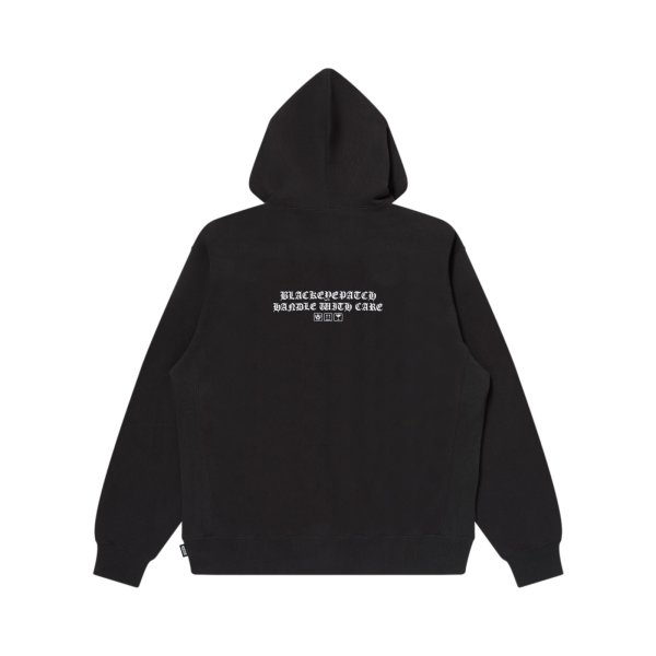 画像2: BLACK EYE PATCH (OE OG LABEL HOODIE) BLACK (2)
