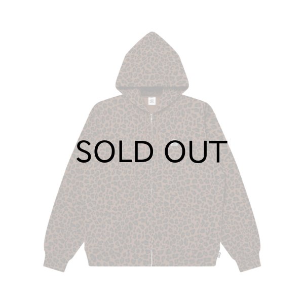 画像1: BLACK EYE PATCH (LEOPARD PATTERNED SMALL OG ZIP HOODIE) MULTI (1)