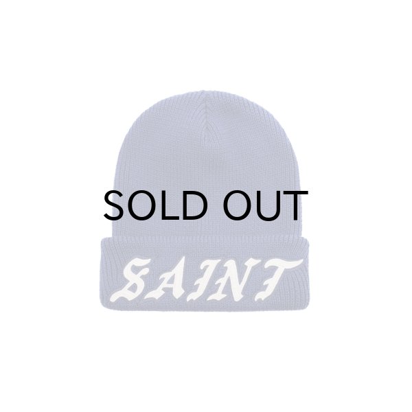 画像1: SAINT Mxxxxxx (KNIT CAP_SAINT) NAVY (1)