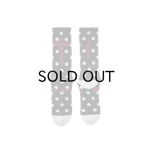 画像2: SAINT Mxxxxxx (SOCKS_DOT) BLACK (2)