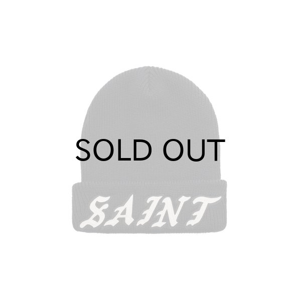 画像1: SAINT Mxxxxxx (KNIT CAP_SAINT) BLACK (1)