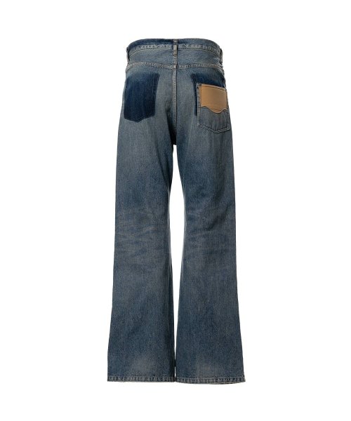 画像2: Maison MIHARA YASUHIRO (Flared Denim Pants) INDIGO (2)