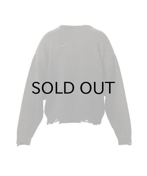 画像2: Maison MIHARA YASUHIRO (Strawberry Jacquard Knit Sweater) BLACK (2)