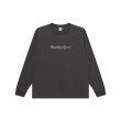 画像1: BLACK EYE PATCH (RHINESTONED OE LOGO L/S TEE) CHARCOAL (1)