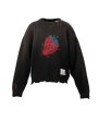 画像1: Maison MIHARA YASUHIRO (Strawberry Jacquard Knit Sweater) BLACK (1)
