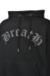 画像4: BREATH (OLD ENGLISH LOGO RHINESTONE HOODIE) BLACK (4)