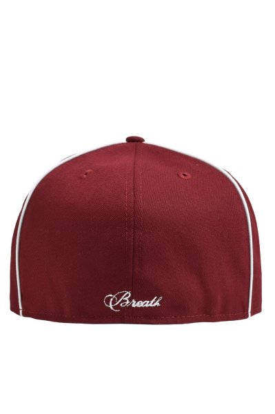 画像3: BREATH (NEW ERA SCRIPT LOGO PIPING 59FIFTY) BURGUNDY (3)