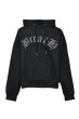 画像1: BREATH (OLD ENGLISH LOGO RHINESTONE HOODIE) BLACK (1)