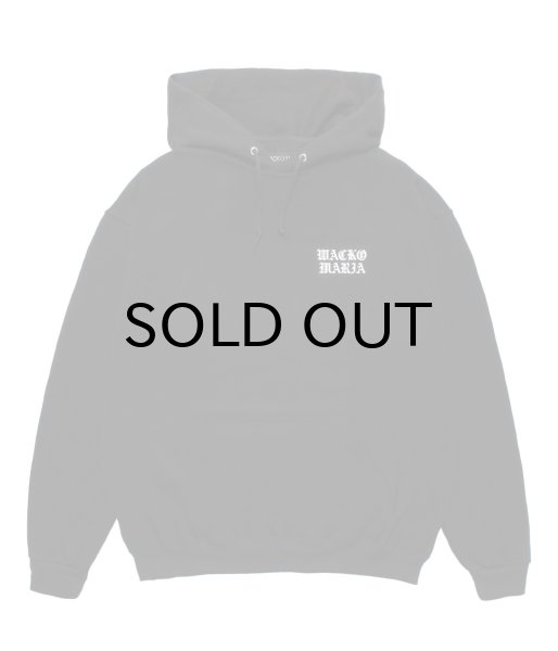 画像2: WACKO MARIA (PULLOVER HOODED SWEAT SHIRT TYPE-1) BLACK (2)
