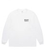 画像2: WACKO MARIA (WASHED HEAVY WEIGHT CREW NECK LONG SLEEVE T-SHIRT TYPE-1) WHITE (2)