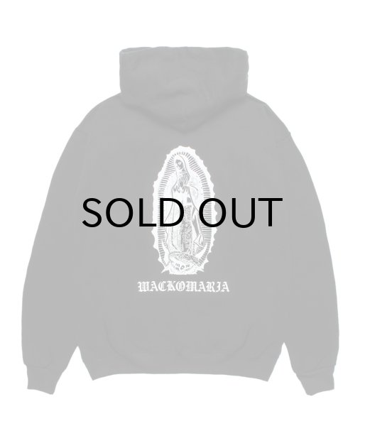 画像1: WACKO MARIA (PULLOVER HOODED SWEAT SHIRT TYPE-1) BLACK (1)