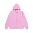 画像1: BLACK EYE PATCH (SMALL OG THERMAL ZIP HOODIE) PINK (1)