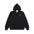 画像1: BLACK EYE PATCH (SMALL OG THERMAL ZIP HOODIE) BLACK (1)