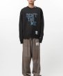 画像2: Maison MIHARA YASUHIRO (Don't Tag Me Printed Sweatshirt) BLACK (2)