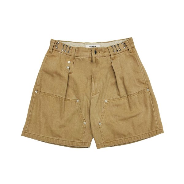 画像1: DAIRIKU (CHINO HALF PAINTER PANTS) BEIGE (1)