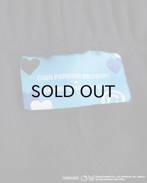 画像7: COIN PARKING DELIVERY × SANRIO CHARACTERS (PATCHWORK SWEAT PANTS) BLACK (7)