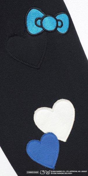 画像8: COIN PARKING DELIVERY × SANRIO CHARACTERS (ZIP SWEAT HOODIE) BLACK (8)