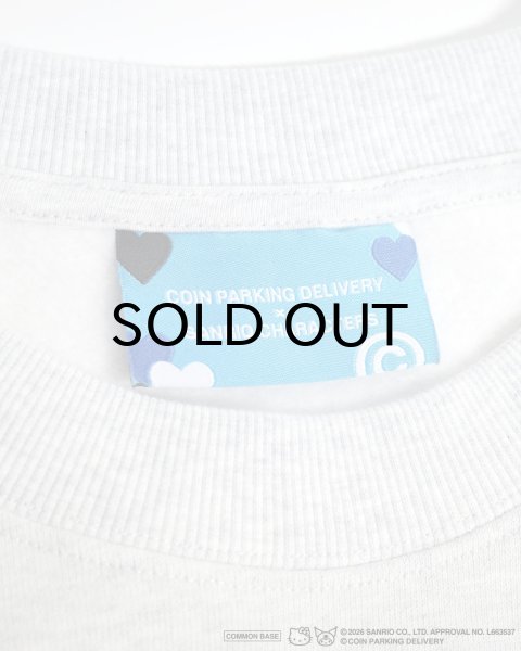 画像6: COIN PARKING DELIVERY × SANRIO CHARACTERS (PATCHWORK SWEATSHIRT) H.GREY (6)