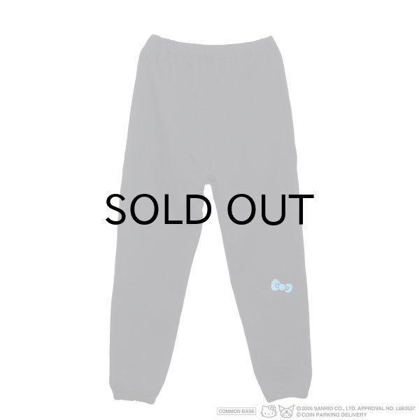 画像2: COIN PARKING DELIVERY × SANRIO CHARACTERS (PATCHWORK SWEAT PANTS) BLACK (2)