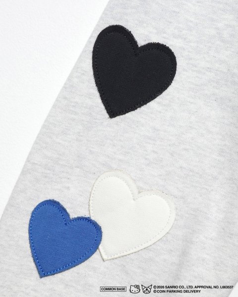 画像7: COIN PARKING DELIVERY × SANRIO CHARACTERS (ZIP SWEAT HOODIE) H.GREY (7)