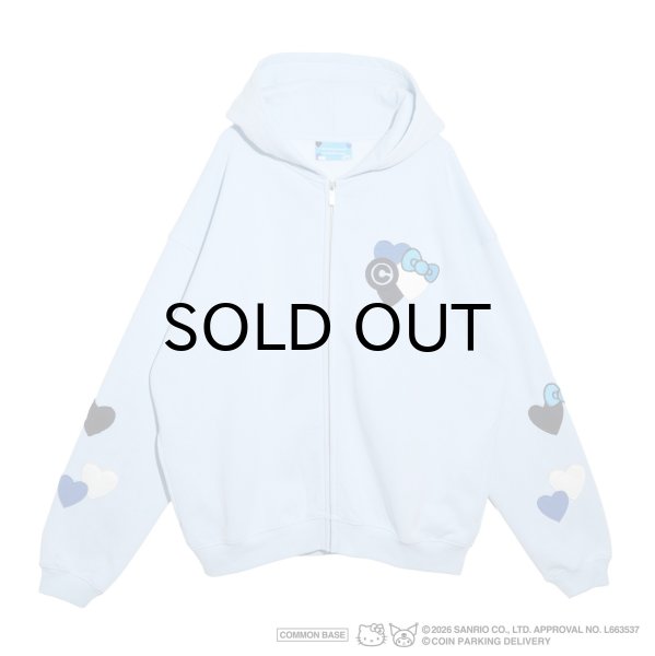 画像1: COIN PARKING DELIVERY × SANRIO CHARACTERS (ZIP SWEAT HOODIE) L.BLUE (1)