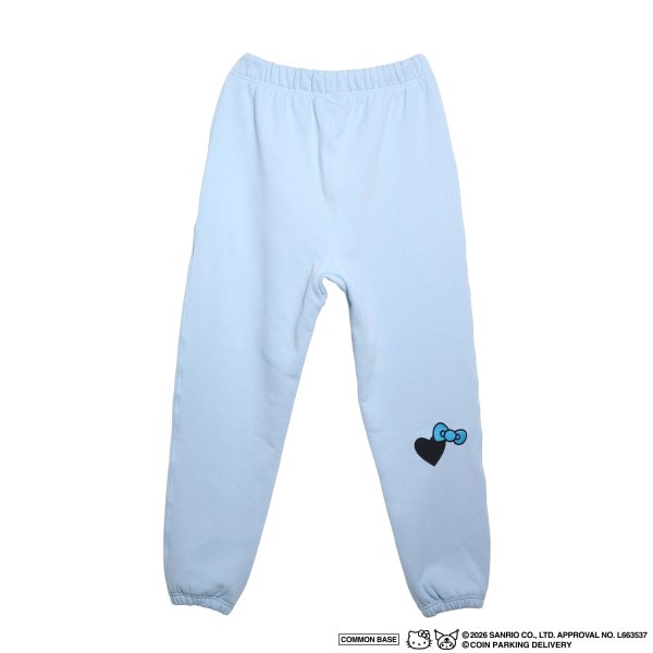 画像2: COIN PARKING DELIVERY × SANRIO CHARACTERS (PATCHWORK SWEAT PANTS) L.BLUE (2)