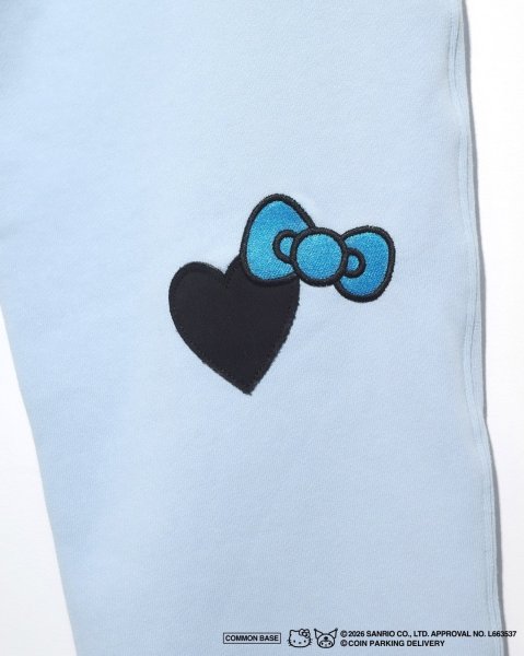 画像6: COIN PARKING DELIVERY × SANRIO CHARACTERS (PATCHWORK SWEAT PANTS) L.BLUE (6)