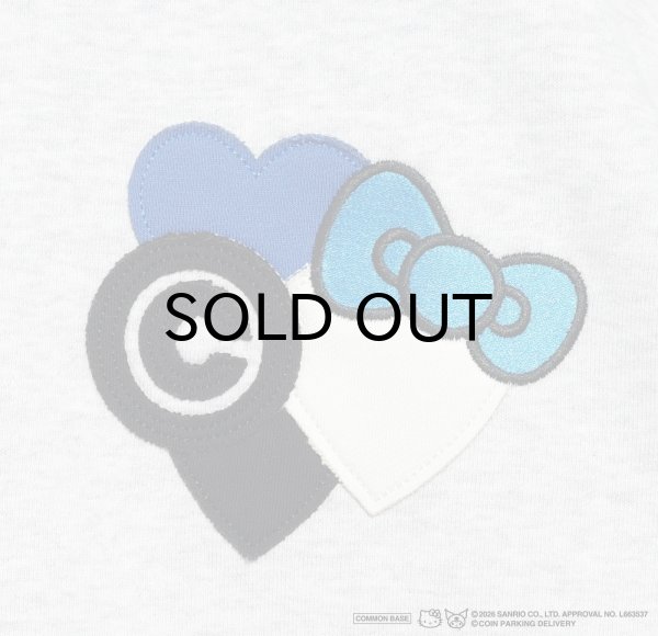 画像3: COIN PARKING DELIVERY × SANRIO CHARACTERS (PATCHWORK SWEATSHIRT) H.GREY (3)