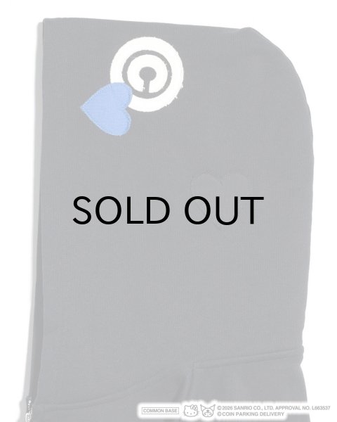 画像12: COIN PARKING DELIVERY × SANRIO CHARACTERS (ZIP SWEAT HOODIE) BLACK (12)