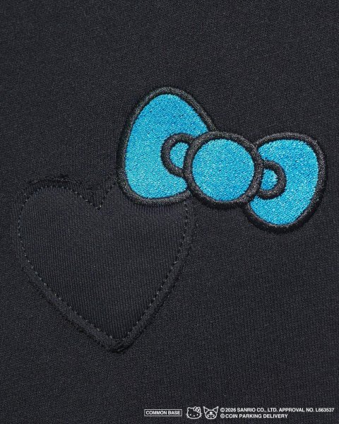 画像5: COIN PARKING DELIVERY × SANRIO CHARACTERS (ZIP SWEAT HOODIE) BLACK (5)