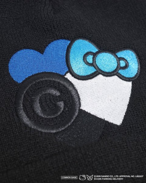 画像2: COIN PARKING DELIVERY × SANRIO CHARACTERS (BEANIE) BLACK (2)
