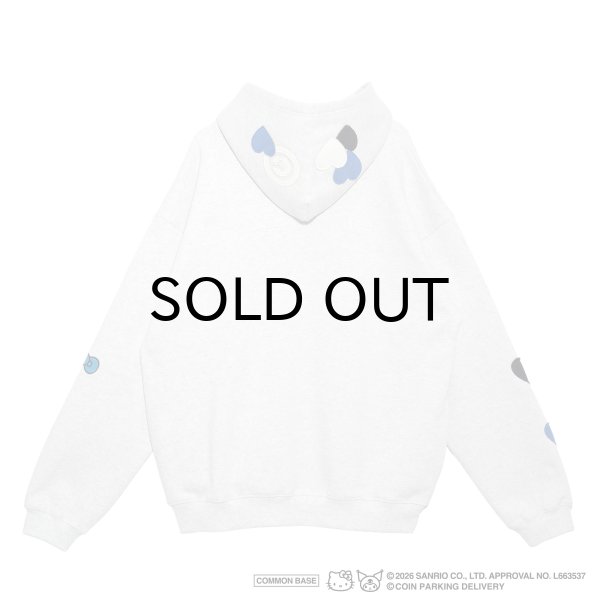 画像2: COIN PARKING DELIVERY × SANRIO CHARACTERS (ZIP SWEAT HOODIE) H.GREY (2)